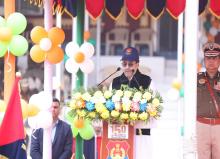 Tripura Police Week 2024 Parade at AD Nagar Police Ground Agartala