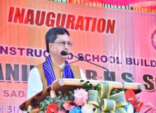 Inauguration of Newly Constructed School Building of Surjyamaninagar H.S. School