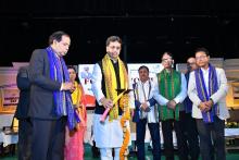 Hon'ble Chief Minister Professor (Dr.) Manik Saha attended the first foundation day ceremony of Agartala Govt. Dental College &amp; IGM Hospital, Tripura at Rabindra Satabarshiki Bhavan, Agartala.